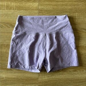 Beyond Yoga Lavender Bike Shorts